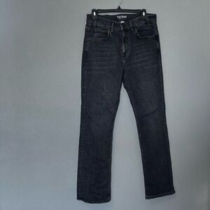 Tecovas Men's Black Straight Jeans